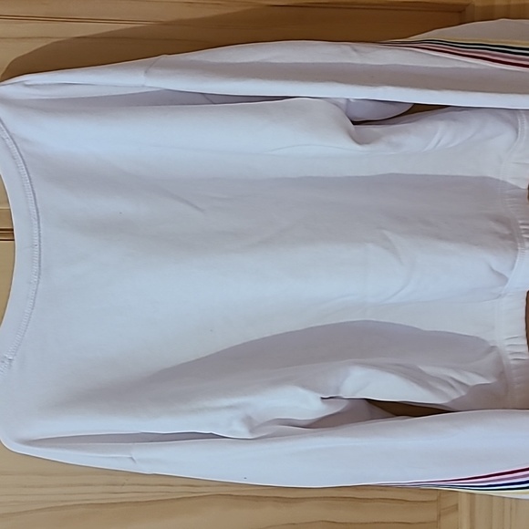 Abercrombie and Fitch white crewneck sweatshirt - Picture 5 of 6